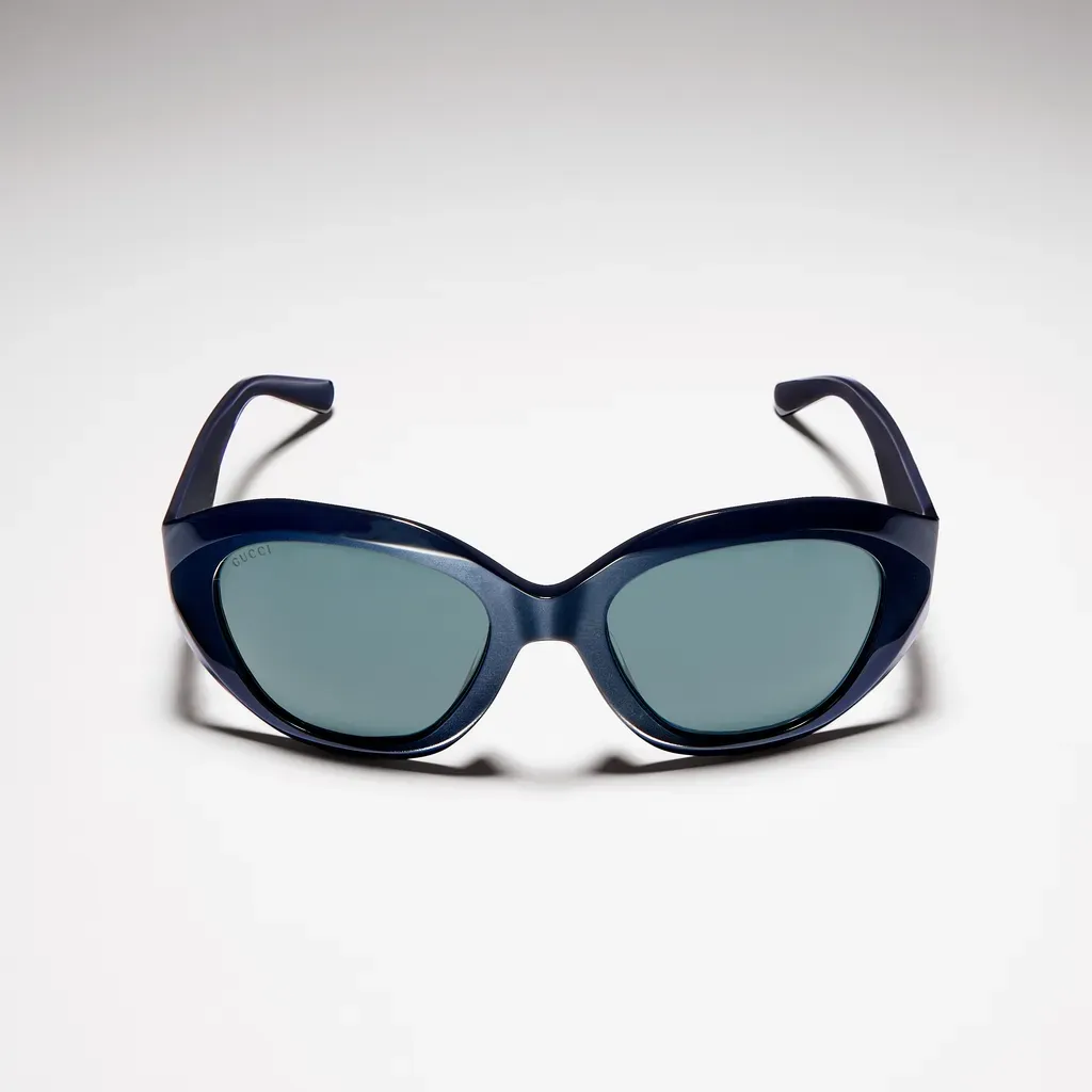 Geometric-Frame Sunglasses