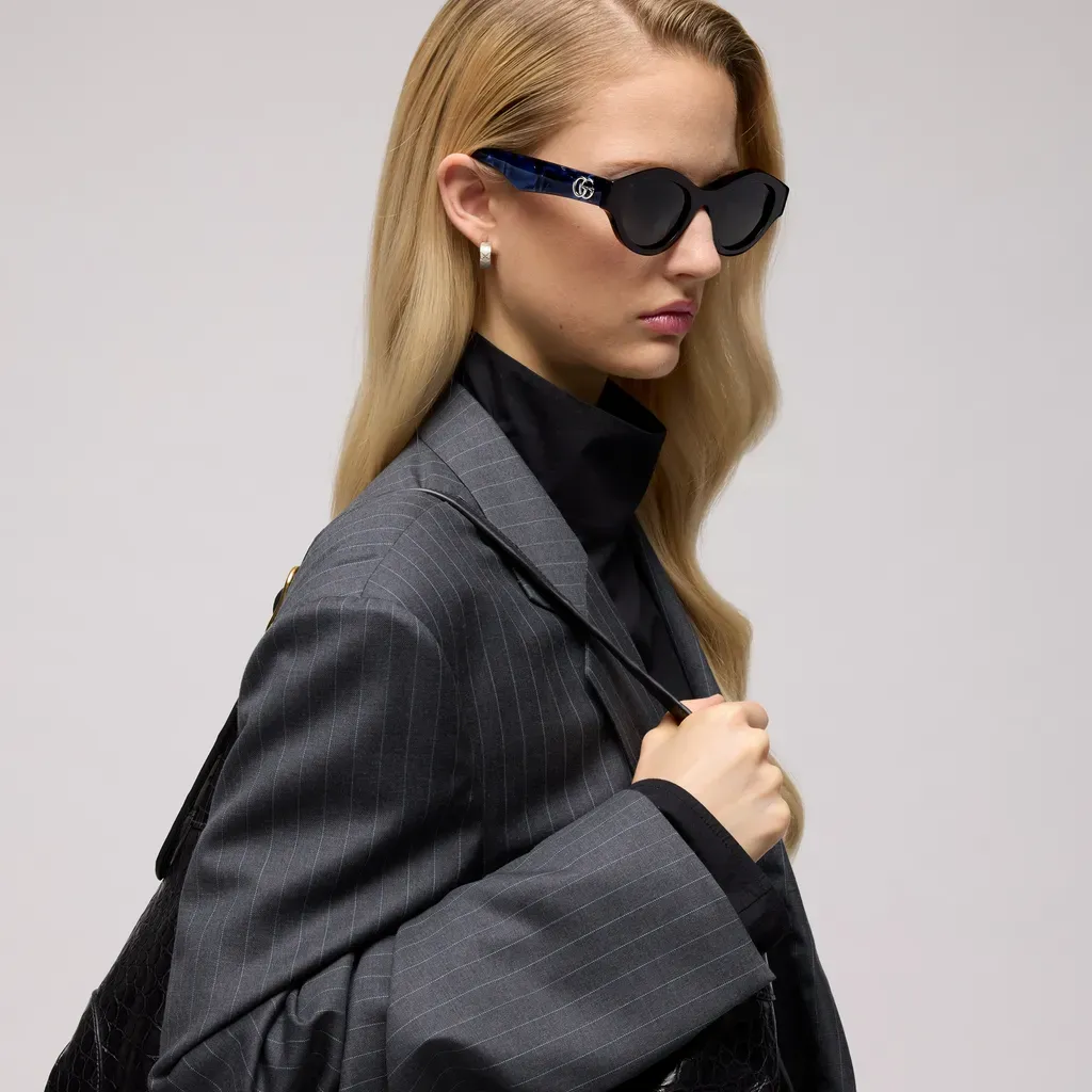 Cat-Eye Frame Sunglasses