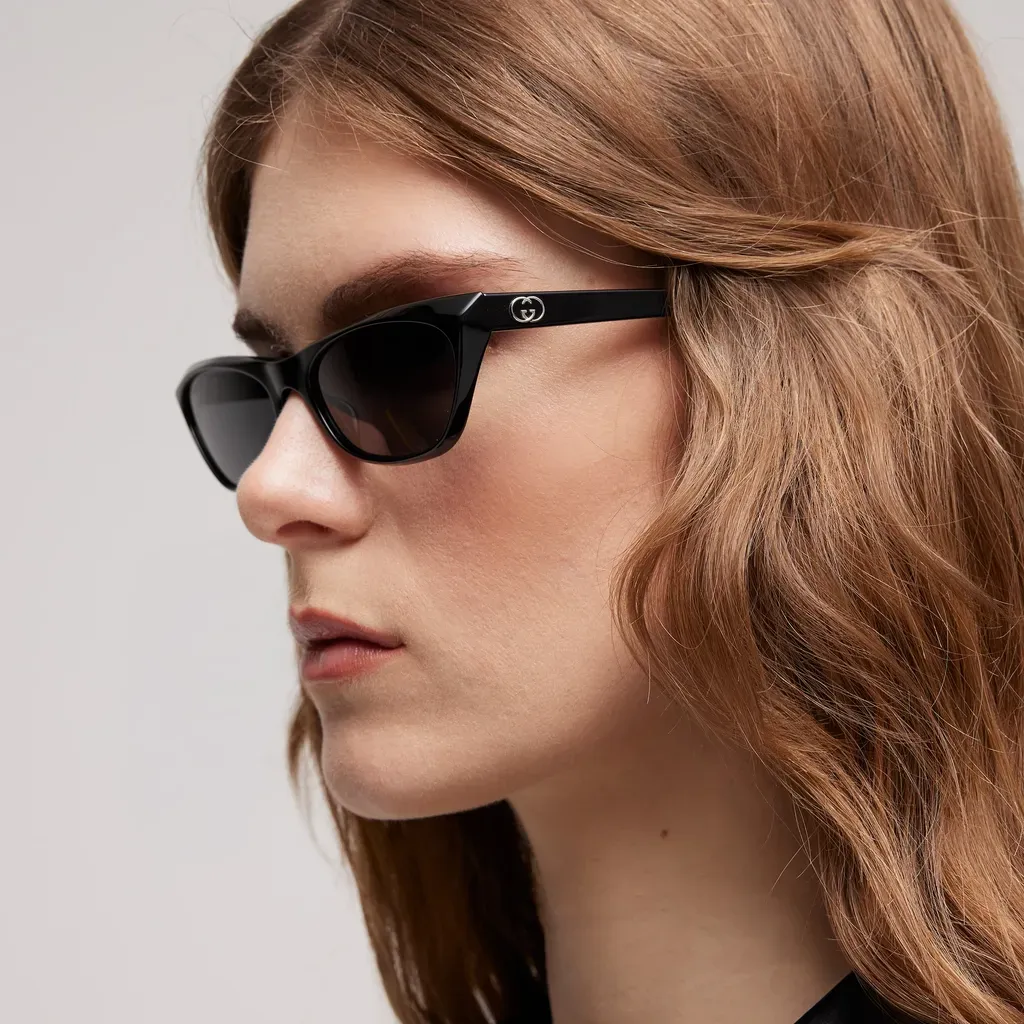 Geometric-Frame Sunglasses