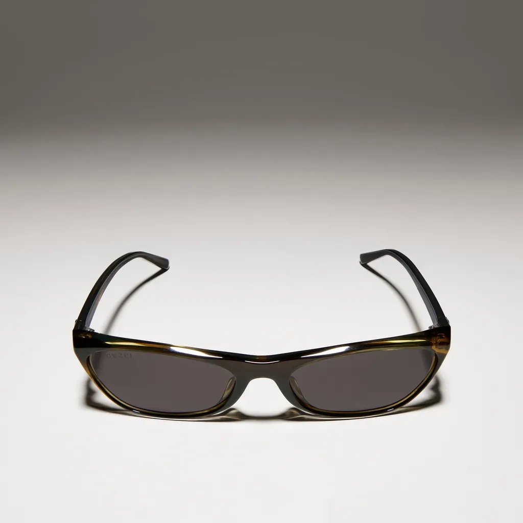 Geometric-Frame Sunglasses