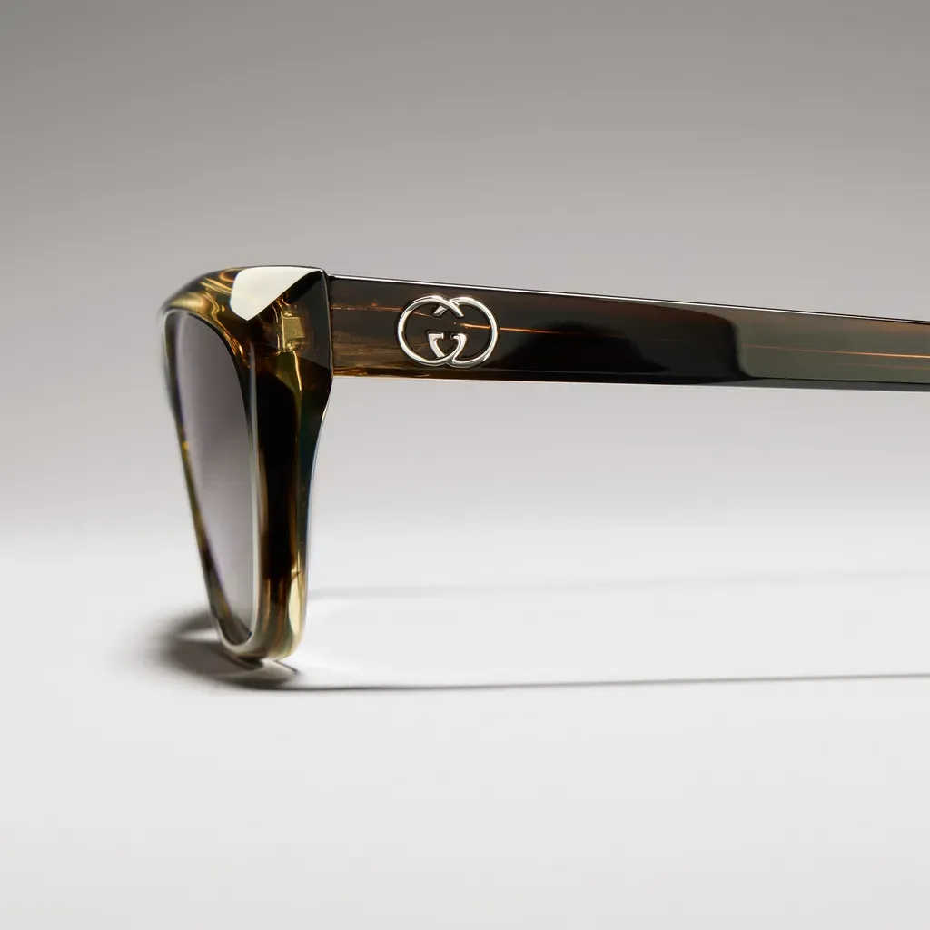 Geometric-Frame Sunglasses