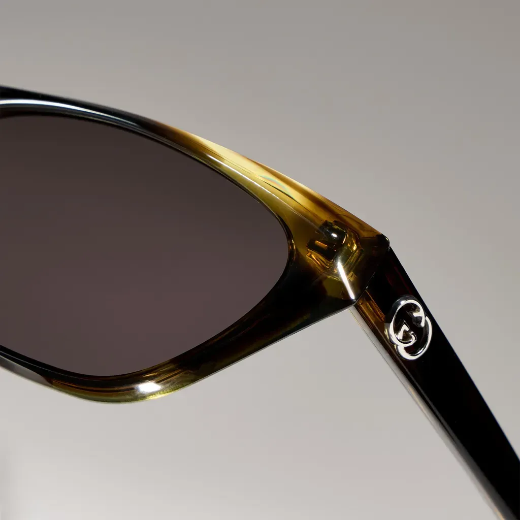 Geometric-Frame Sunglasses