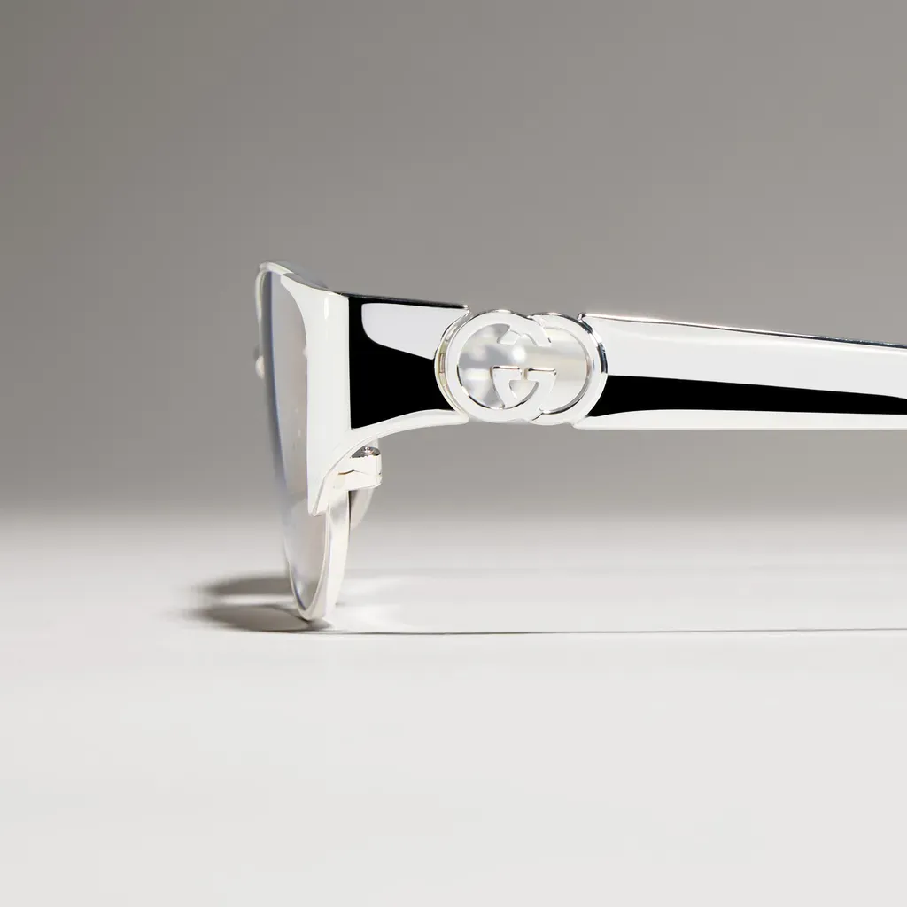 Oval-Frame Sunglasses