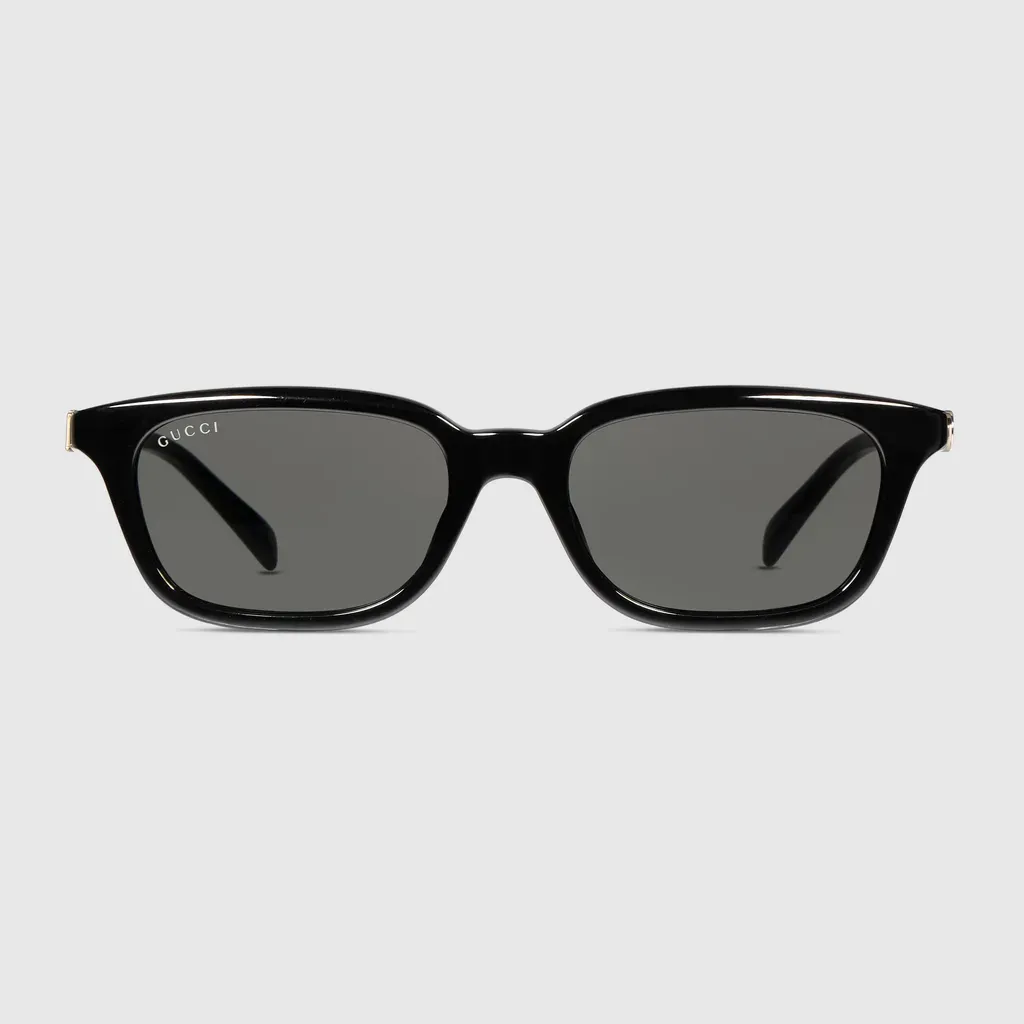 Rectangular-Frame Sunglasses