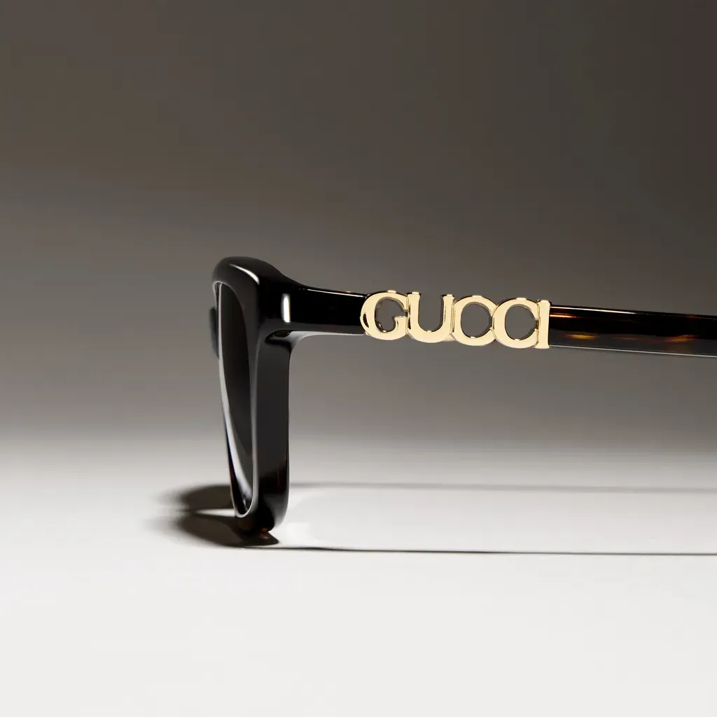 Rectangular-Frame Sunglasses
