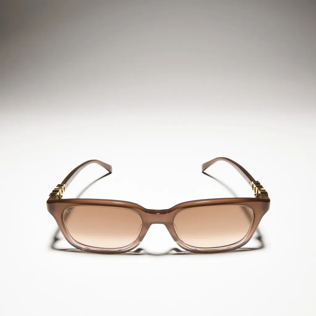 Rectangular-Frame Sunglasses