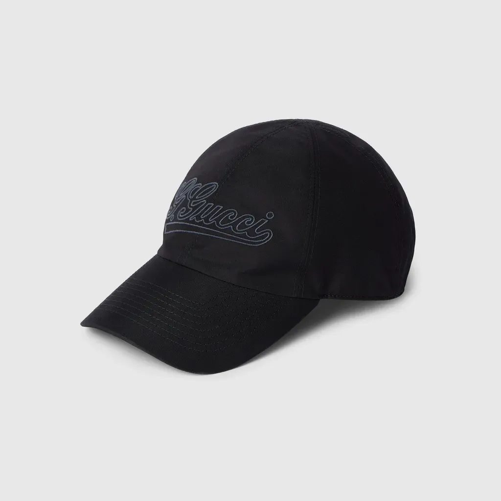 Cotton Baseball Hat With Embroidery
