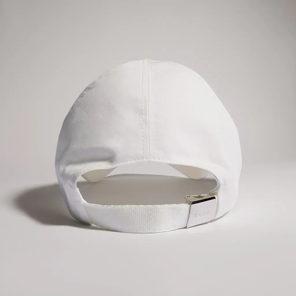 Cotton Baseball Hat With Embroidery