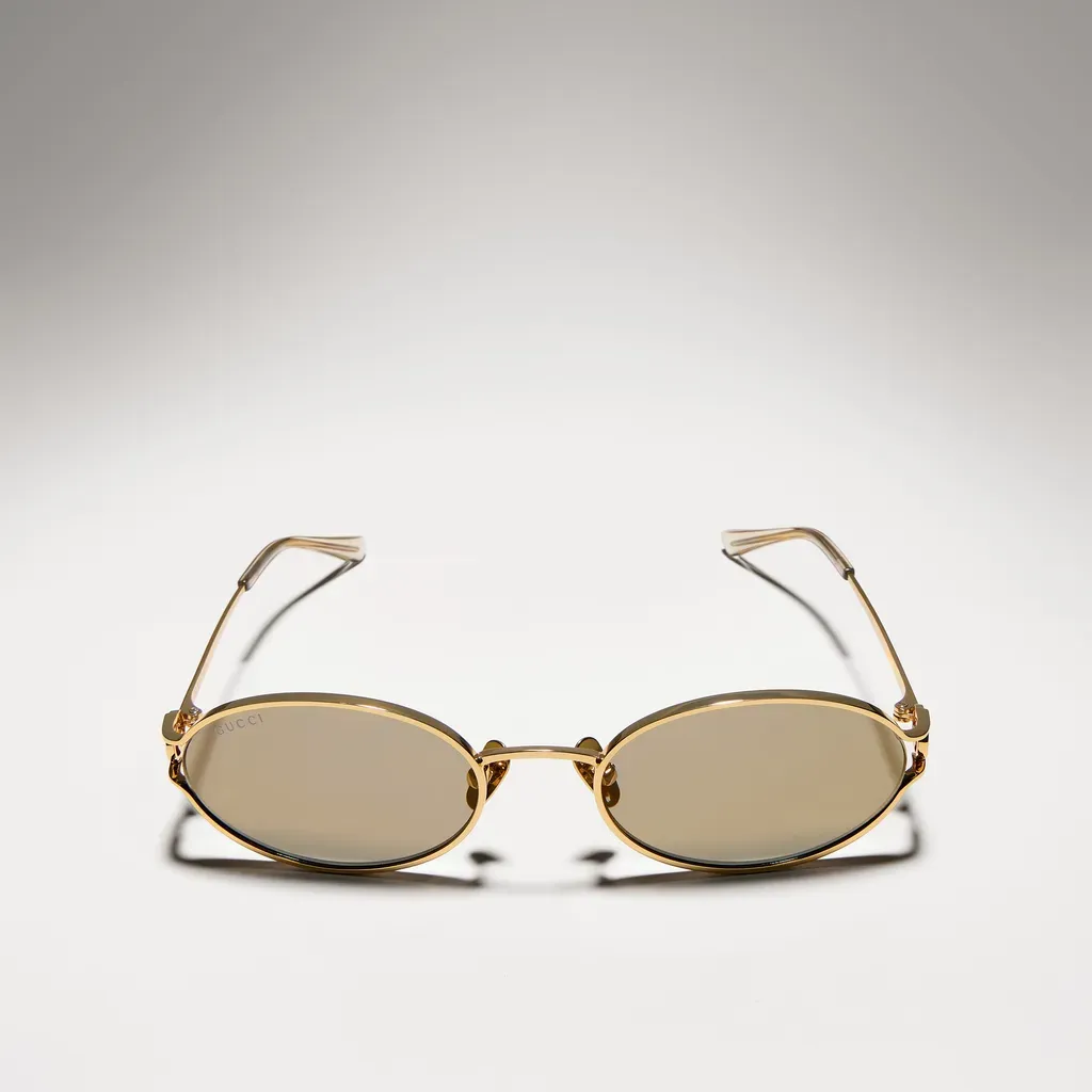 Rectangular-Frame Sunglasses