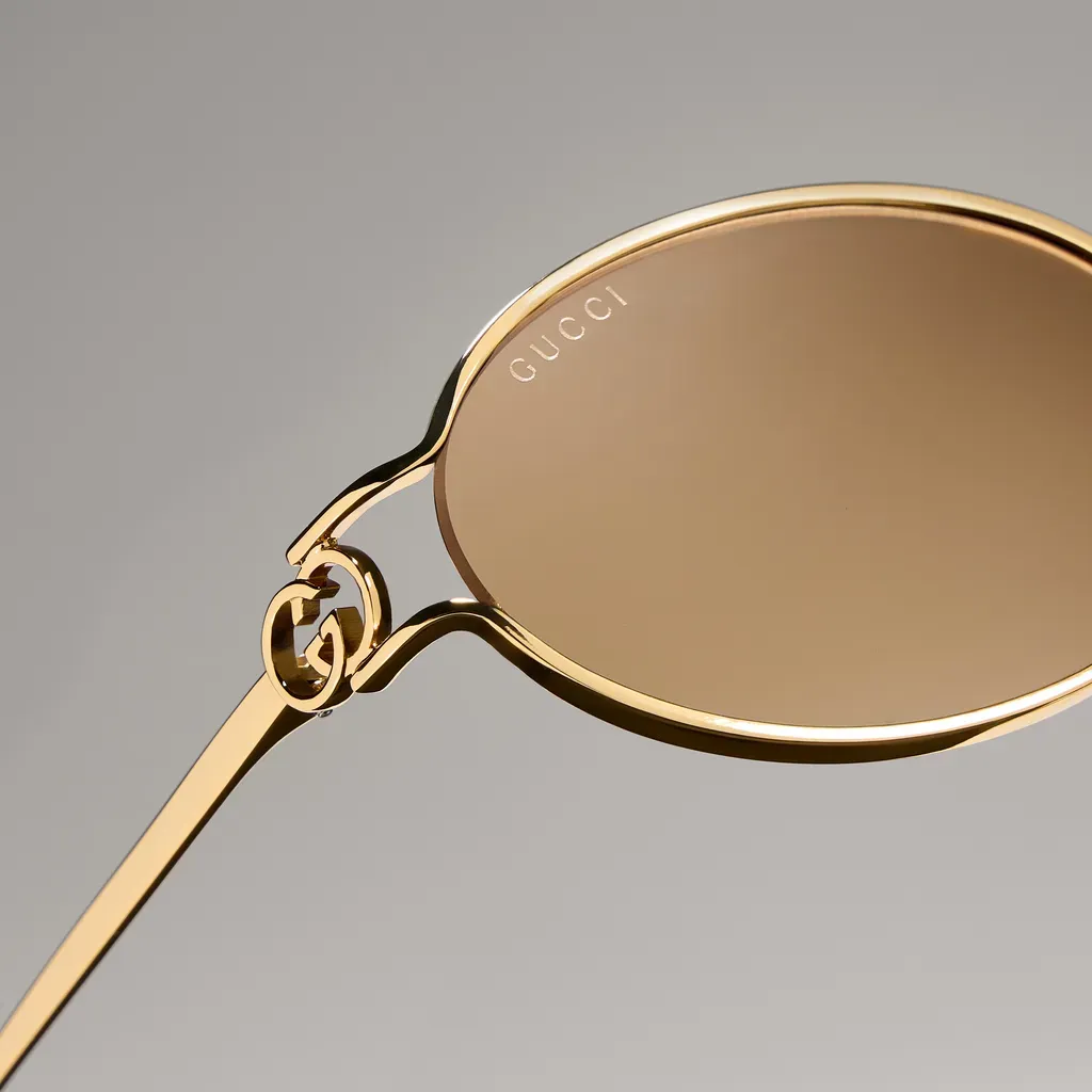 Rectangular-Frame Sunglasses