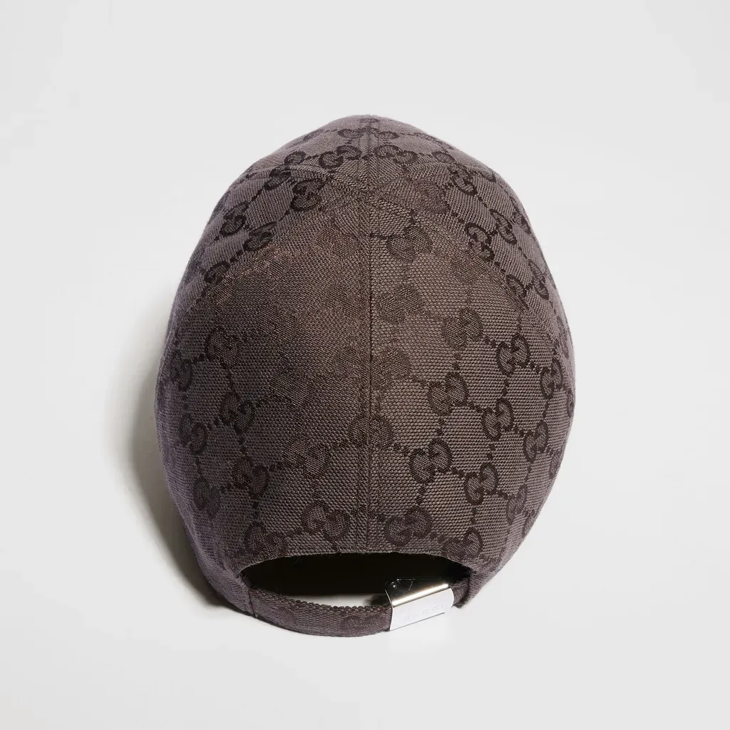 Gg Cotton Canvas Baseball Hat