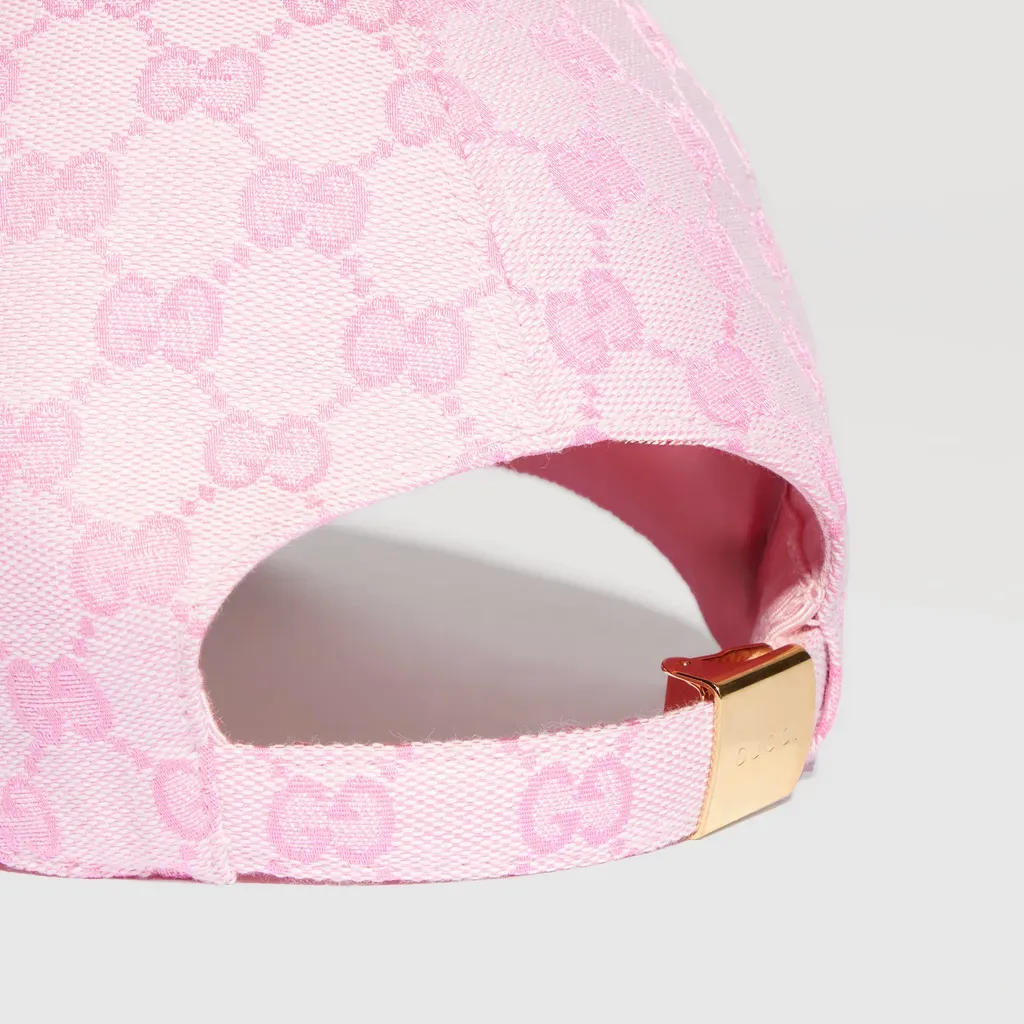 Gg Cotton Canvas Baseball Hat