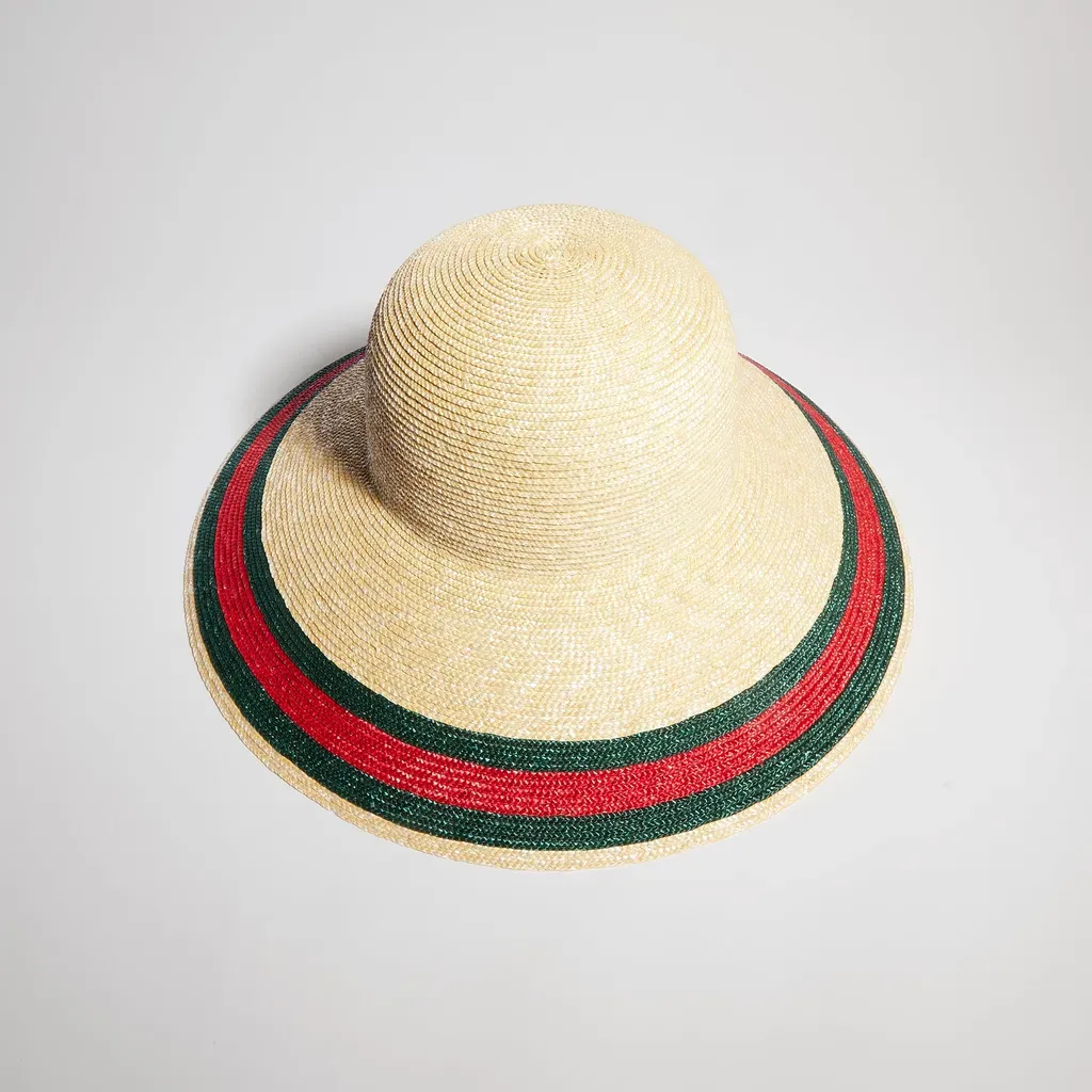 Woven Hat With Web