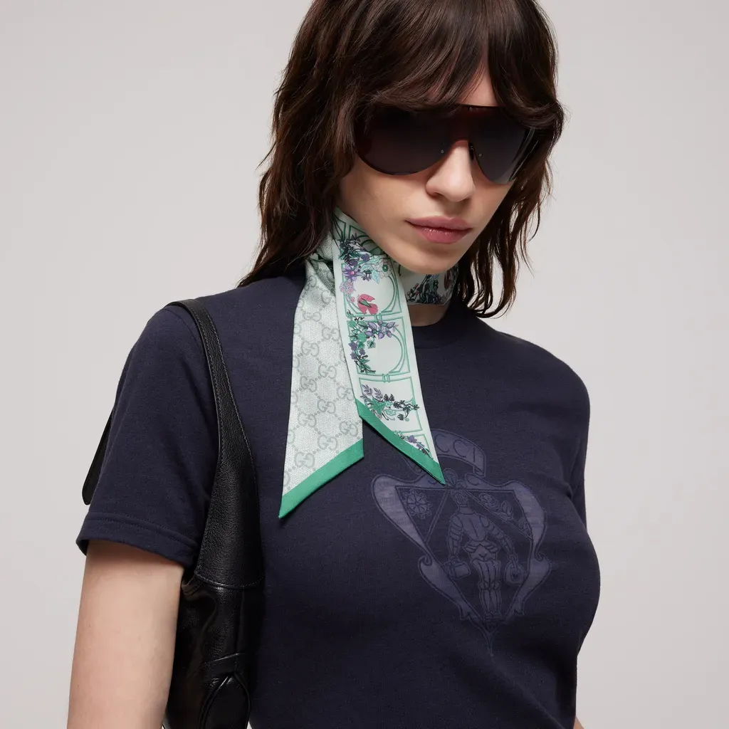 Printed Silk Twill Ribbon