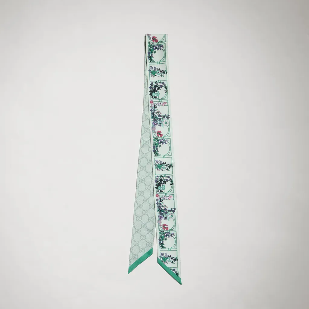 Printed Silk Twill Ribbon