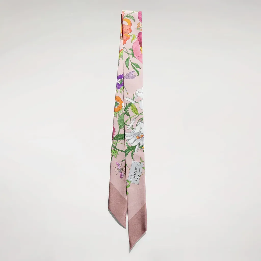 Printed Silk Twill Ribbon