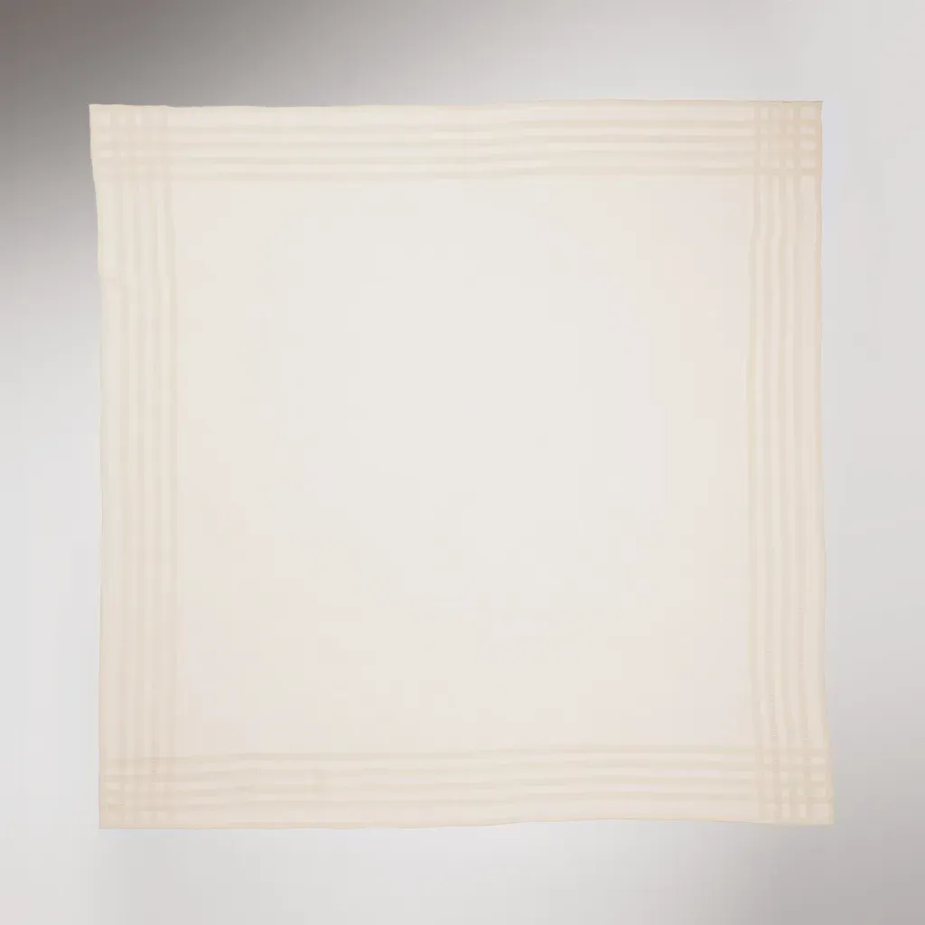 Lightweight Silk Jacquard Shawl