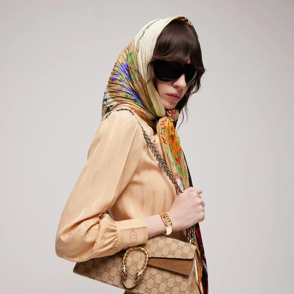 Printed Silk Shawl