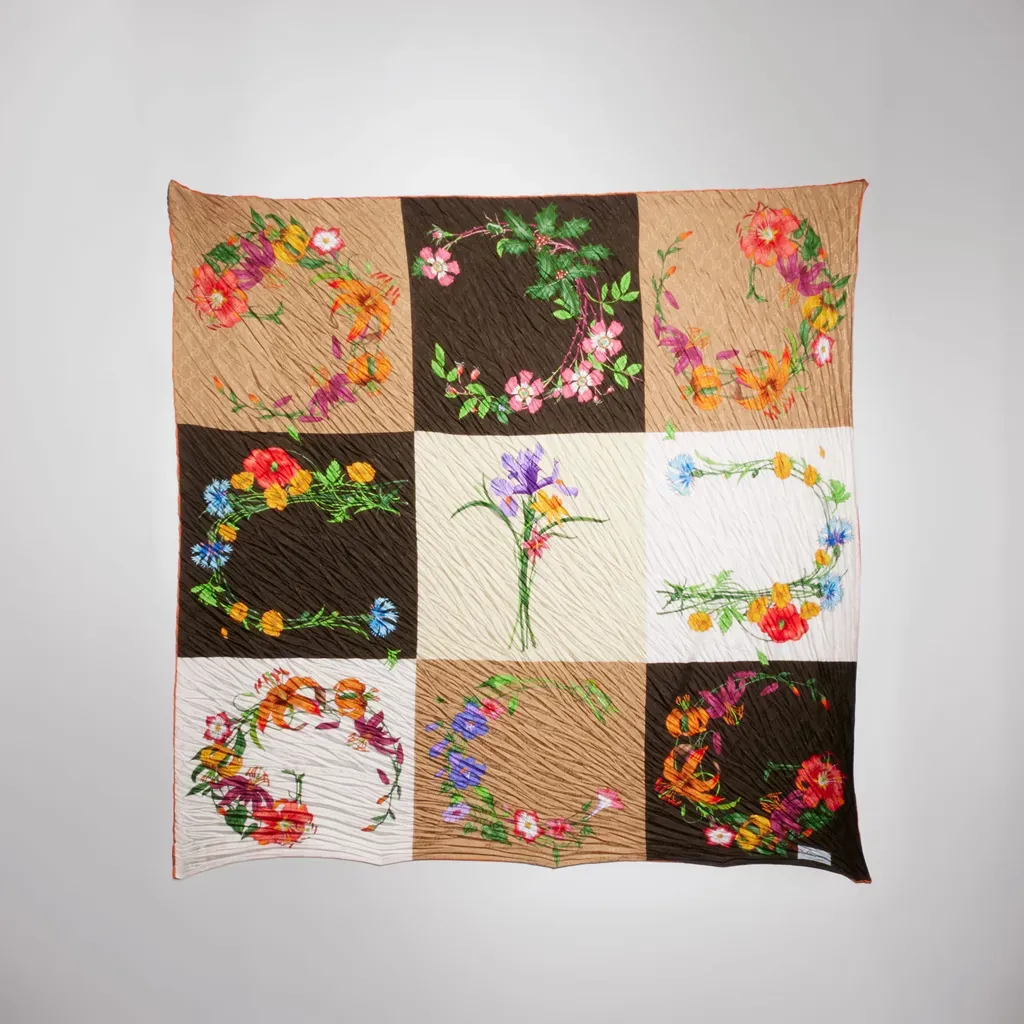 Printed Silk Shawl