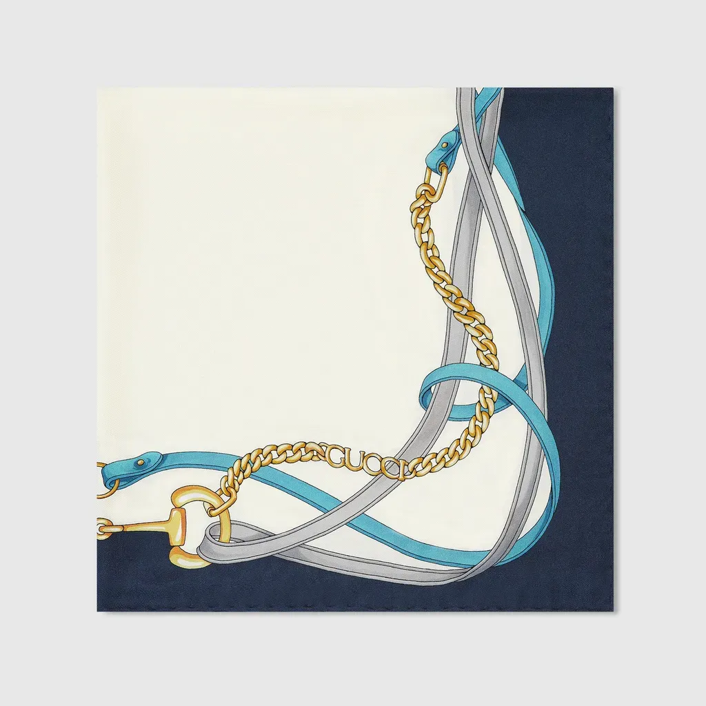 Printed Silk Carré
