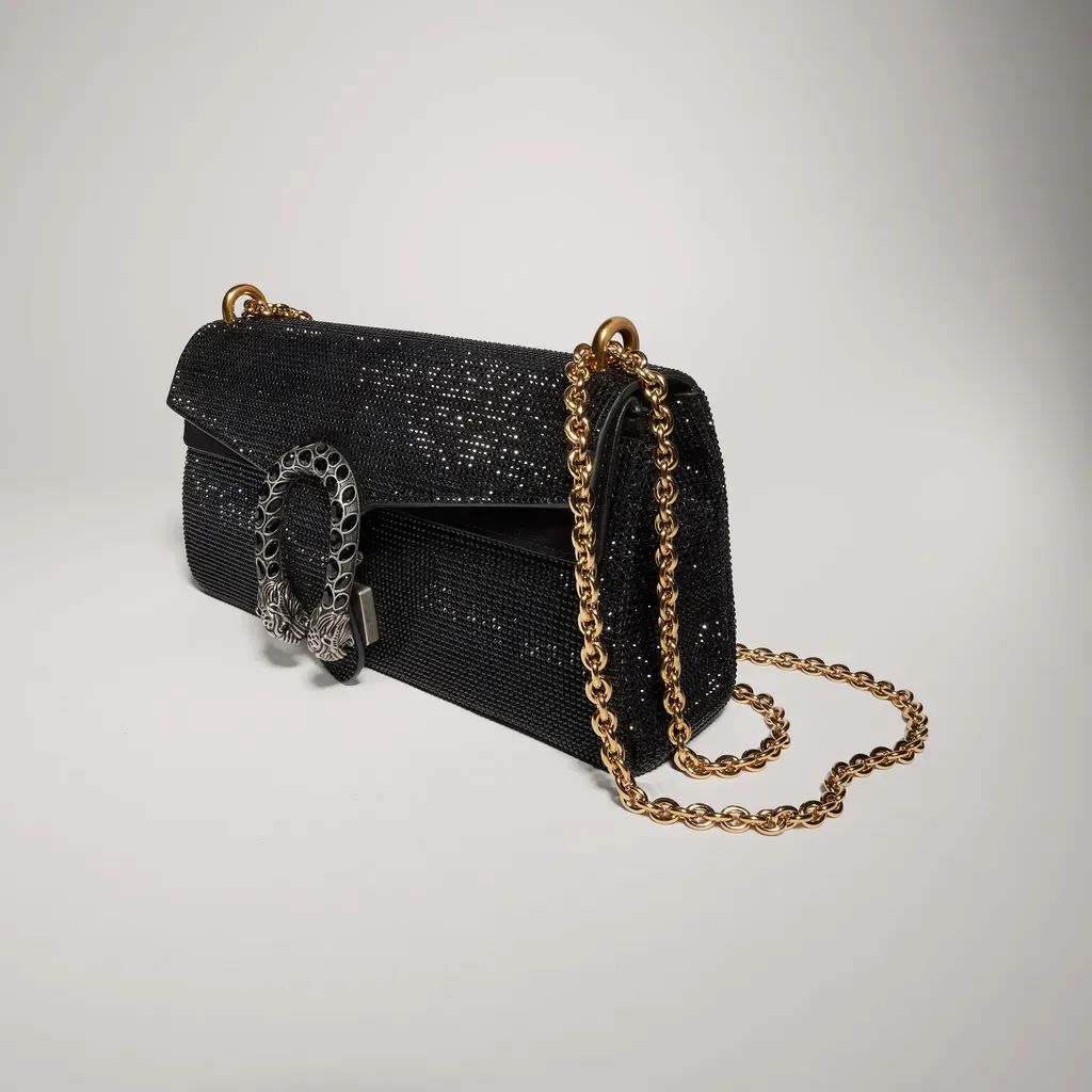 Dionysus Crystal Medium Shoulder Bag