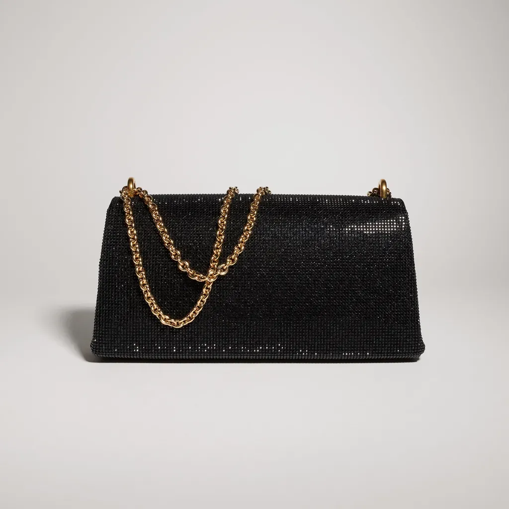 Dionysus Crystal Medium Shoulder Bag