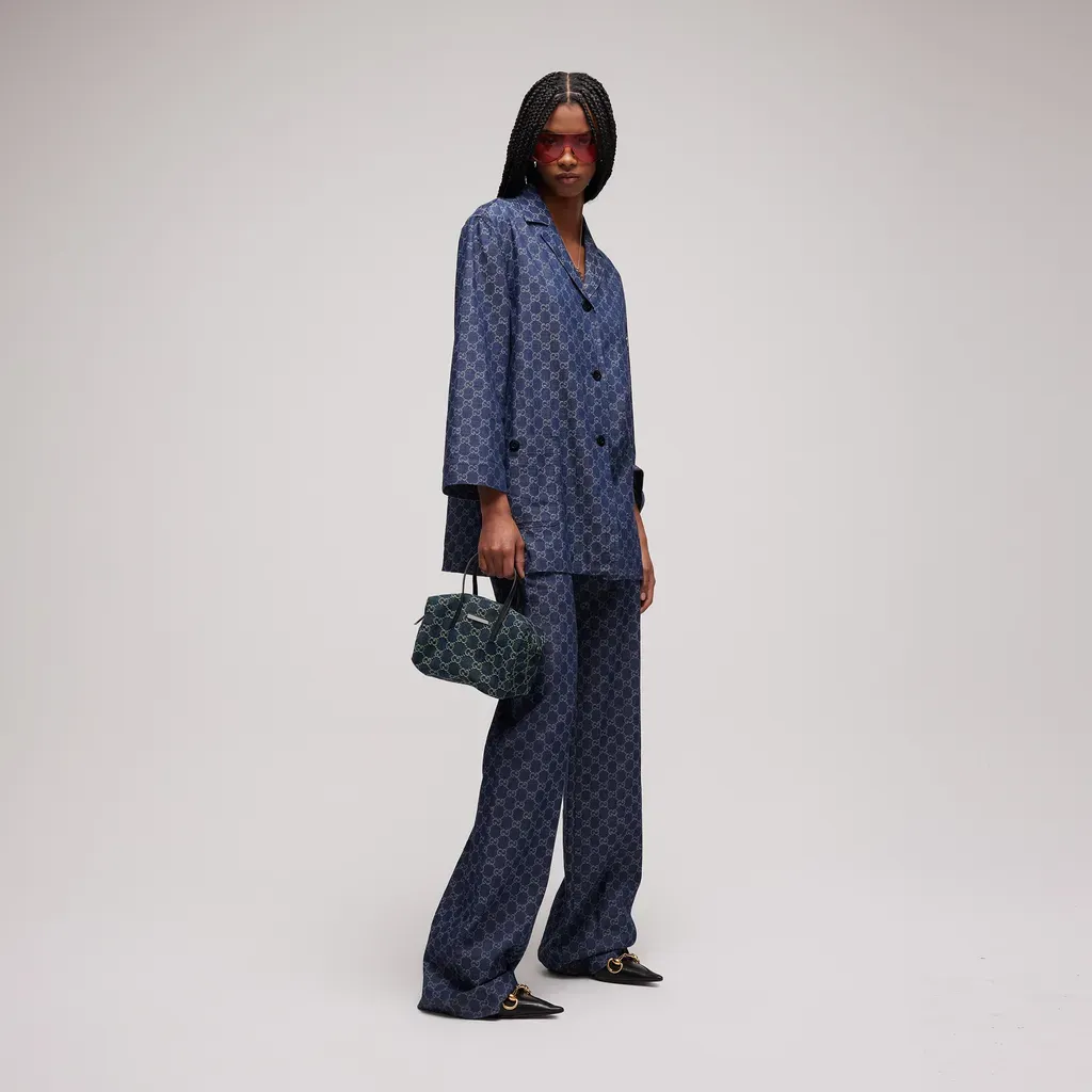 Small Boston Bag With Gucci Plaque