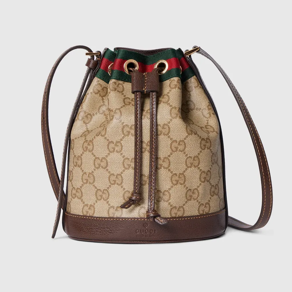 Mini Bucket Bag With Web