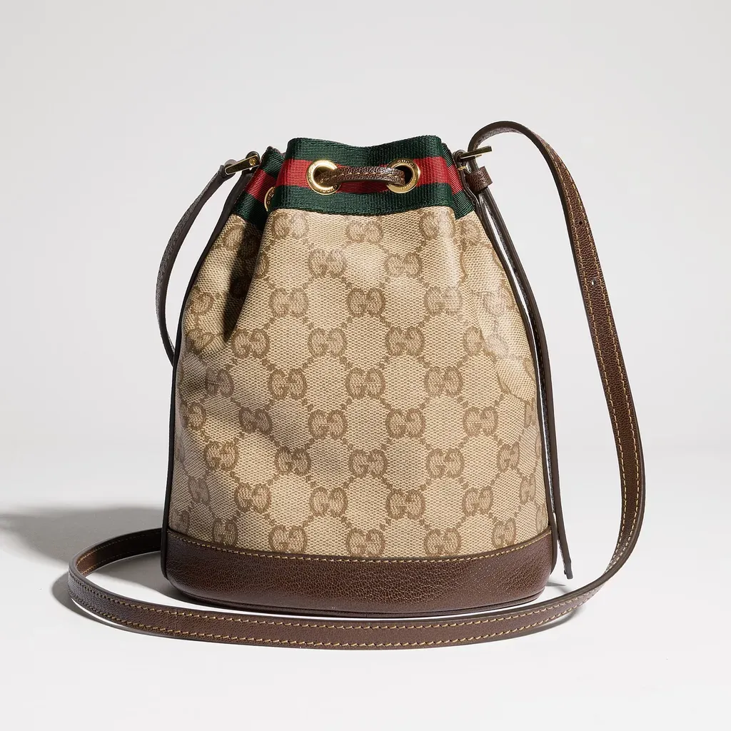 Mini Bucket Bag With Web