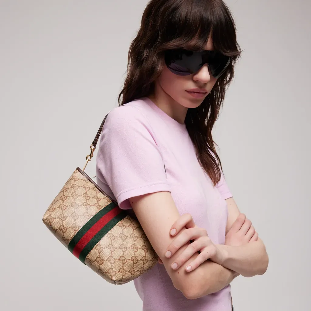Small Pouch With Strap And Web
