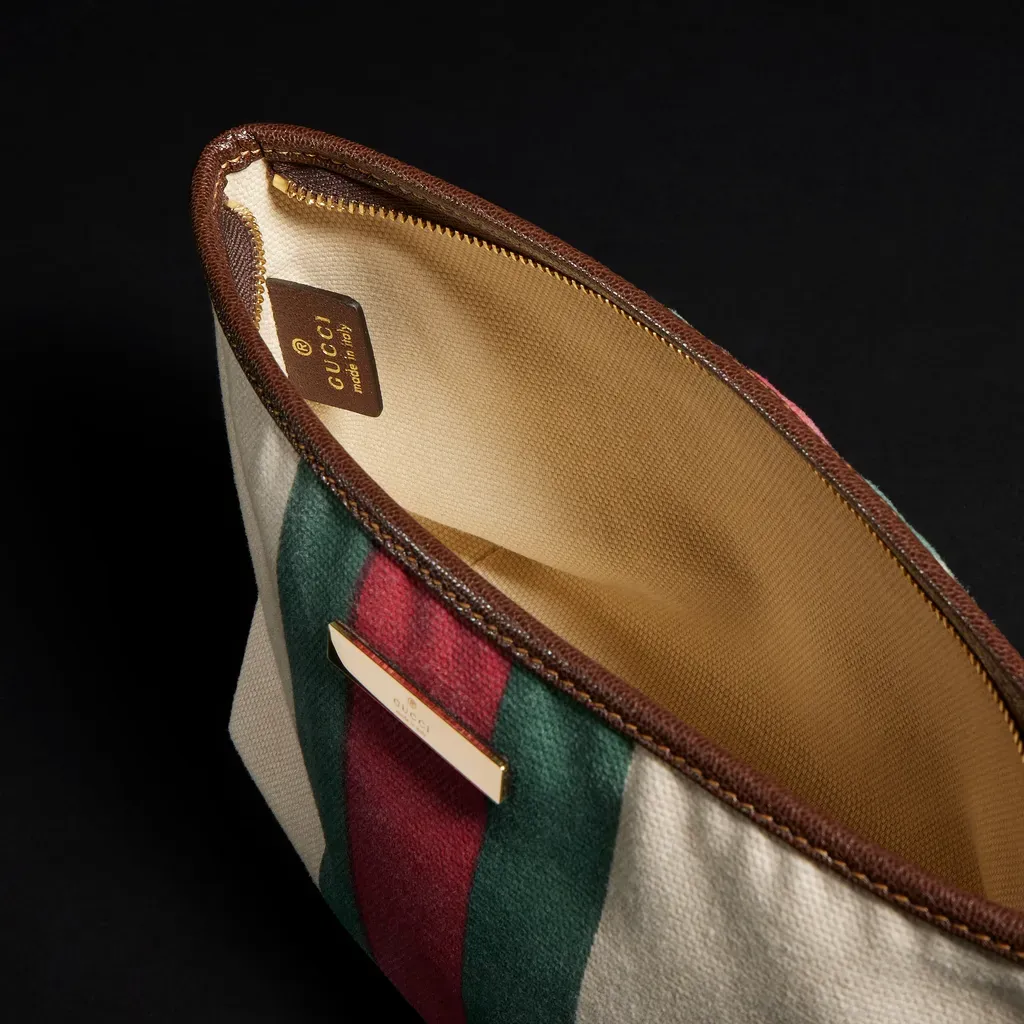 Small Pouch With Strap And Web
