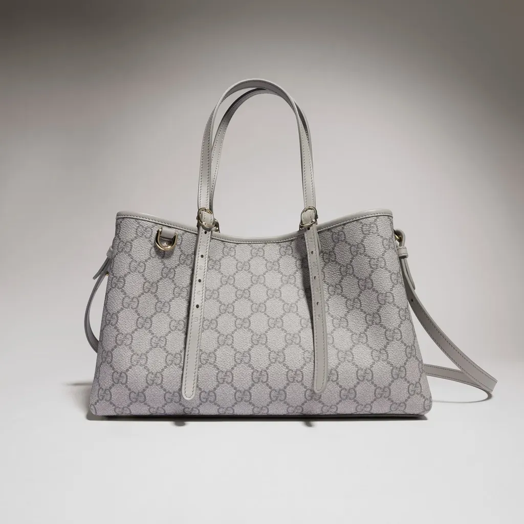 Gg Emblem Small Tote Bag
