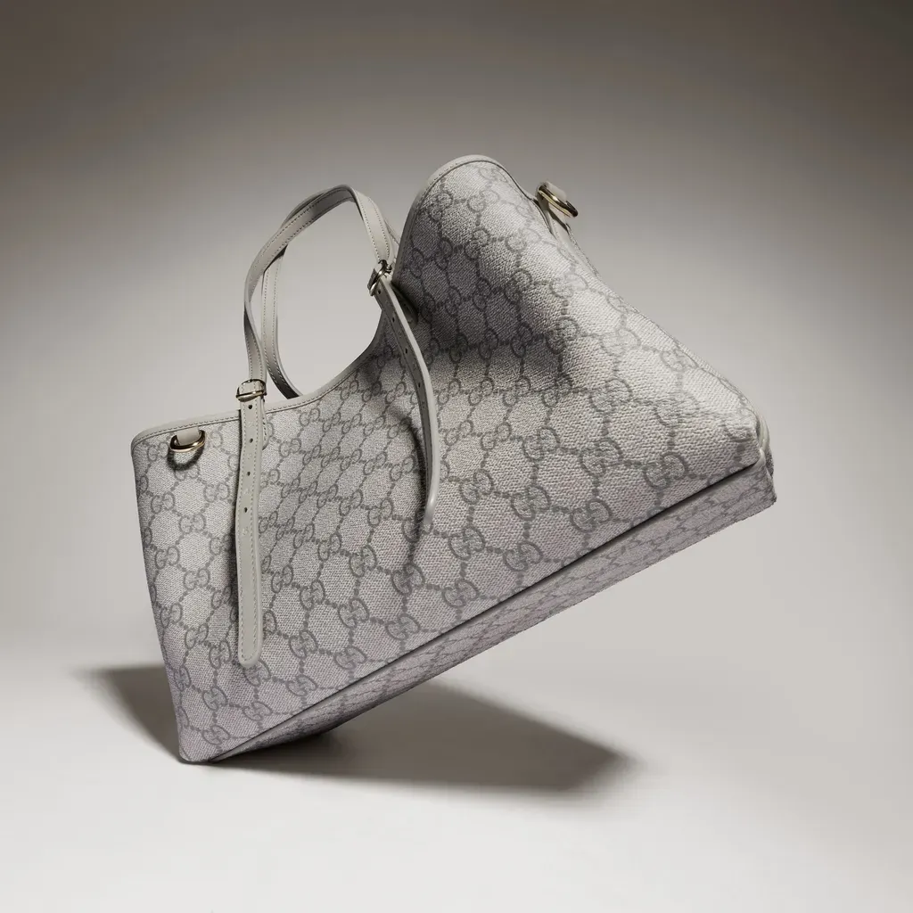 Gg Emblem Small Tote Bag