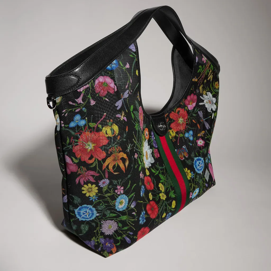 Gucci Giglio Flora Large Tote Bag