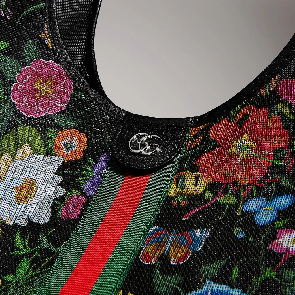 Gucci Giglio Flora Large Tote Bag