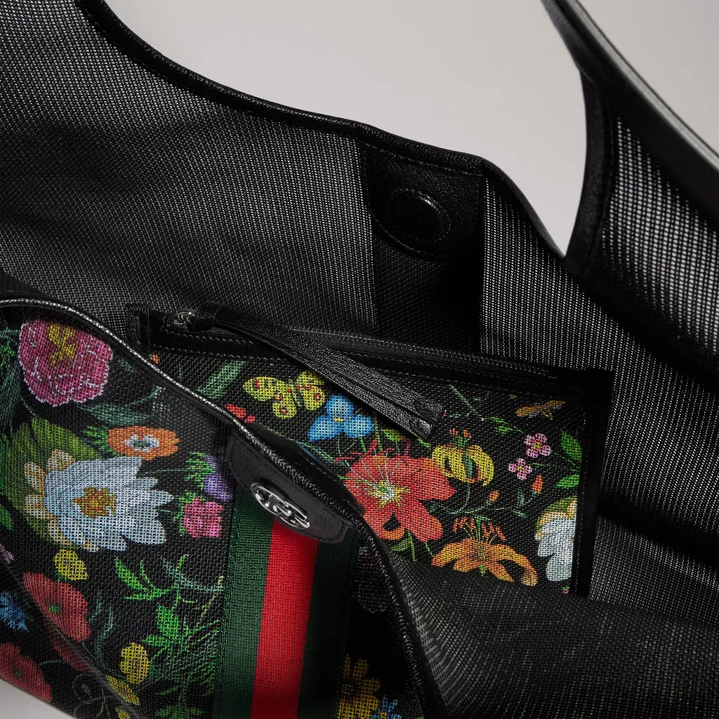 Gucci Giglio Flora Large Tote Bag