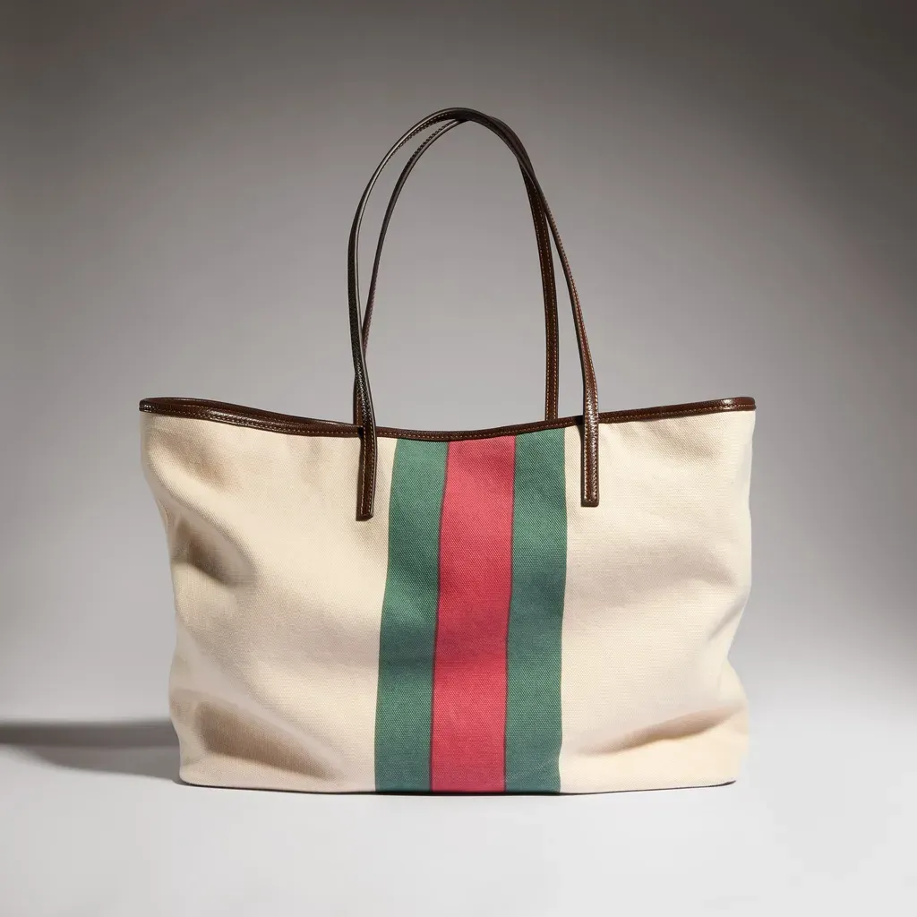 Gucci Tribeca Large Tote Bag With Charm