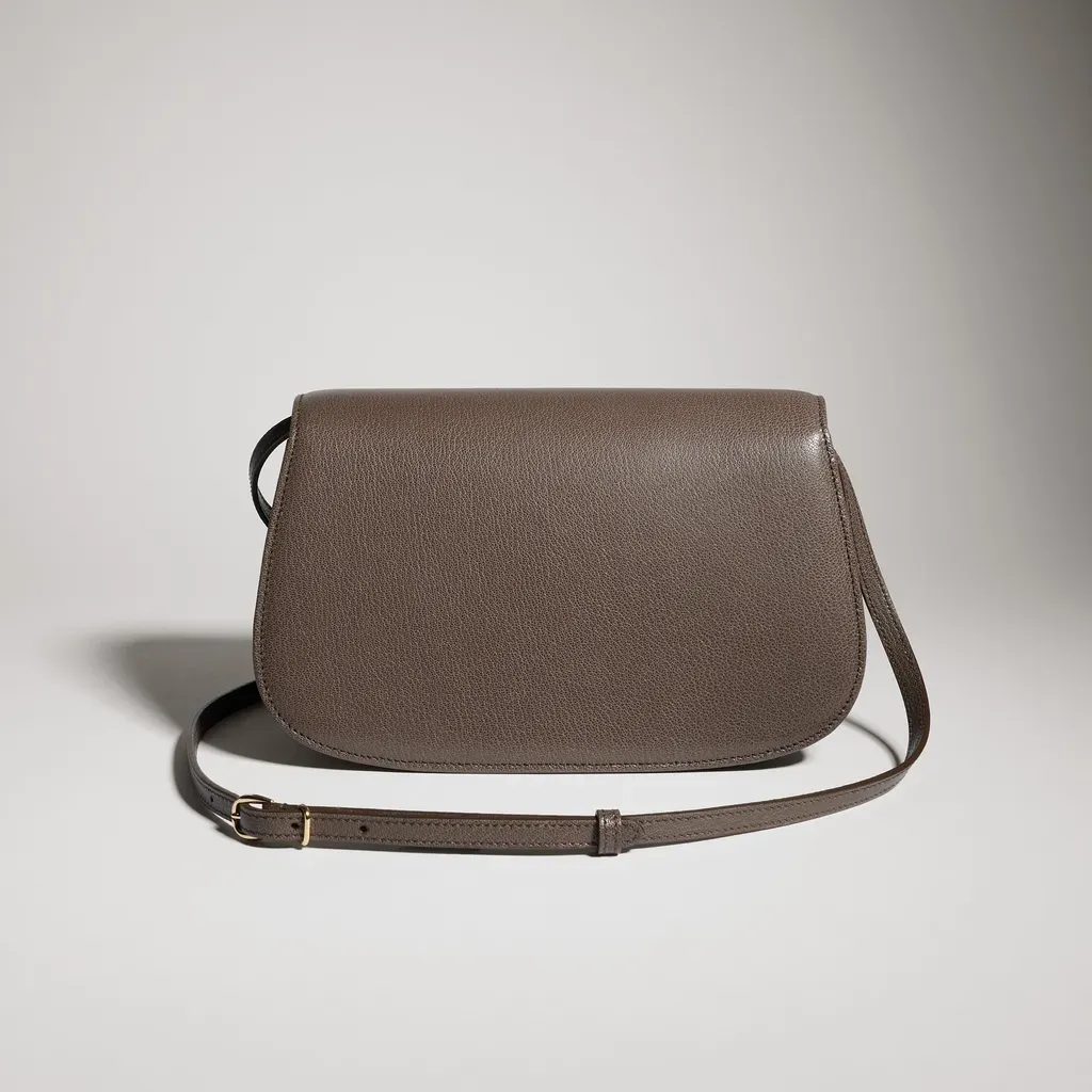 Small Shoulder Bag With Bamboo