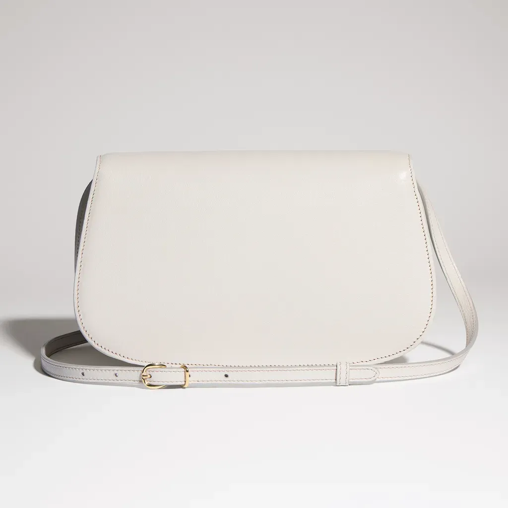 Small Shoulder Bag With Bamboo