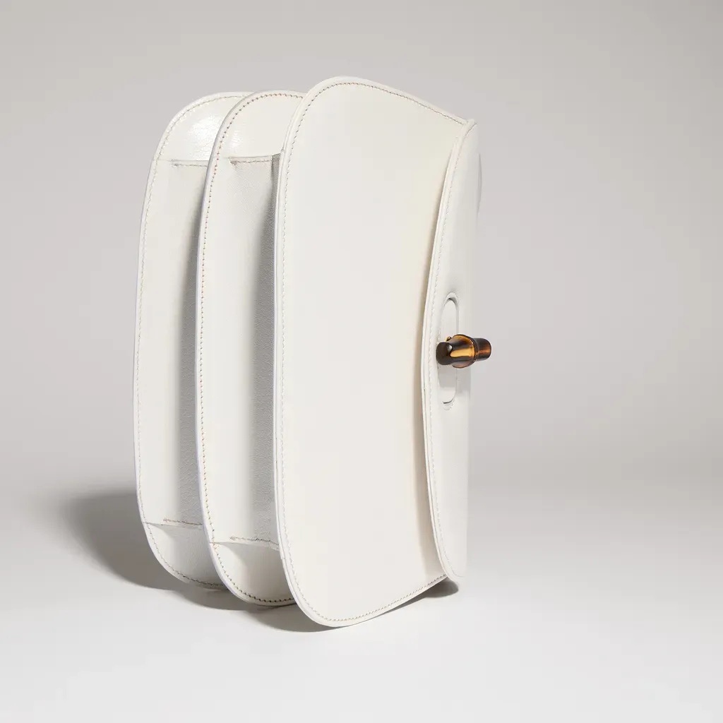 Small Shoulder Bag With Bamboo