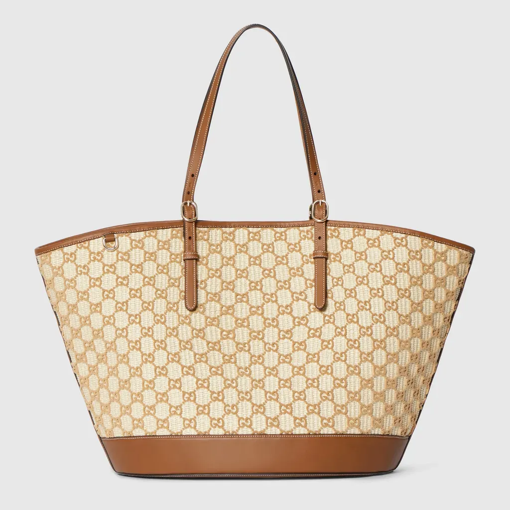 Woven Large Tote Bag