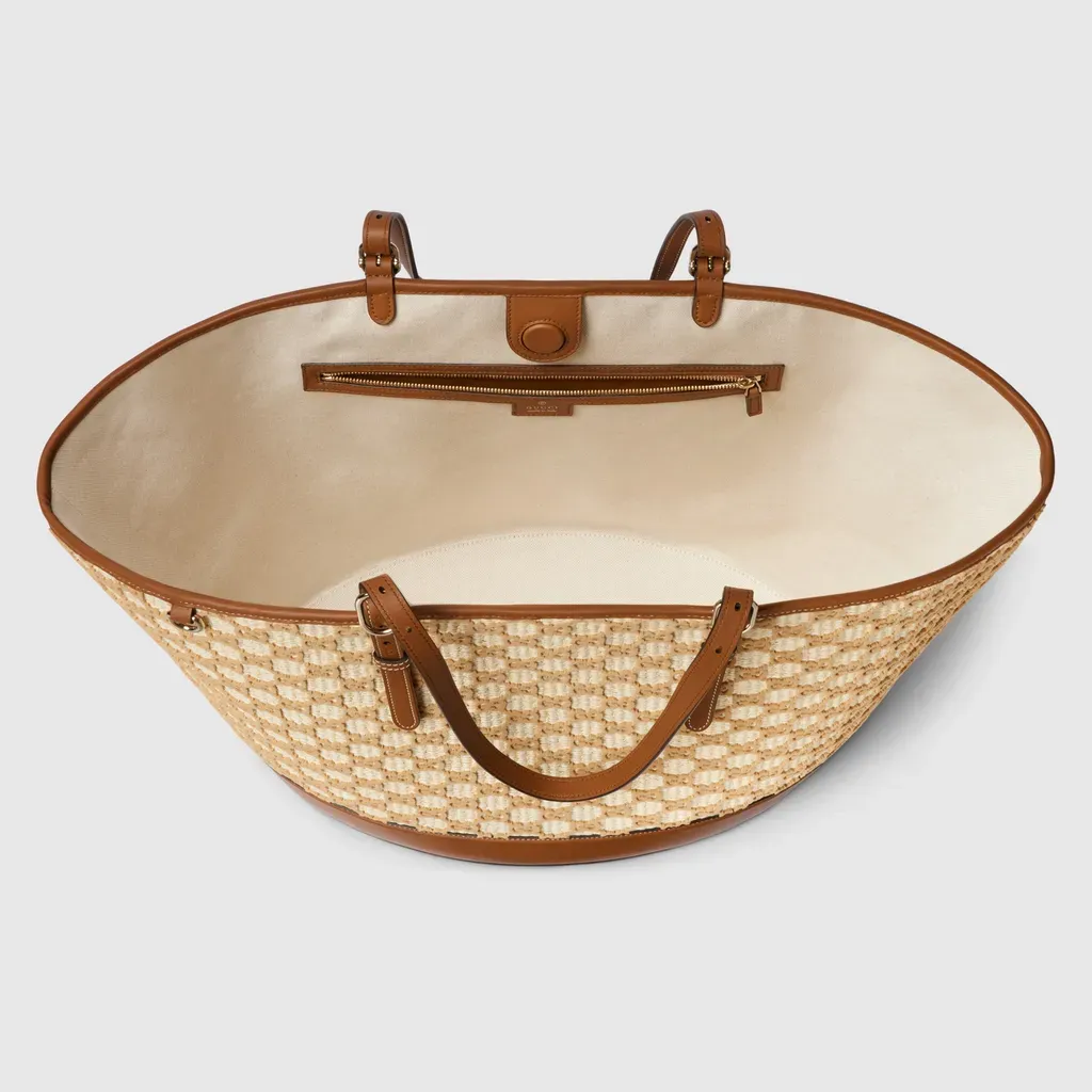 Woven Large Tote Bag