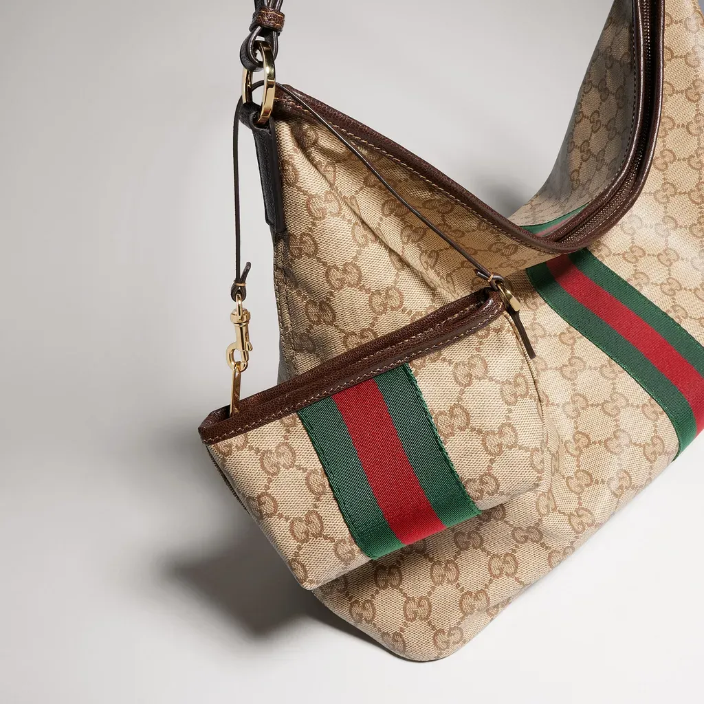 Large Shoulder Bag With Web