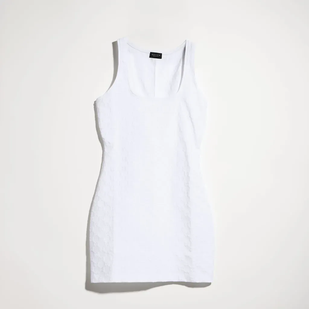 Gg Jersey Jacquard Dress