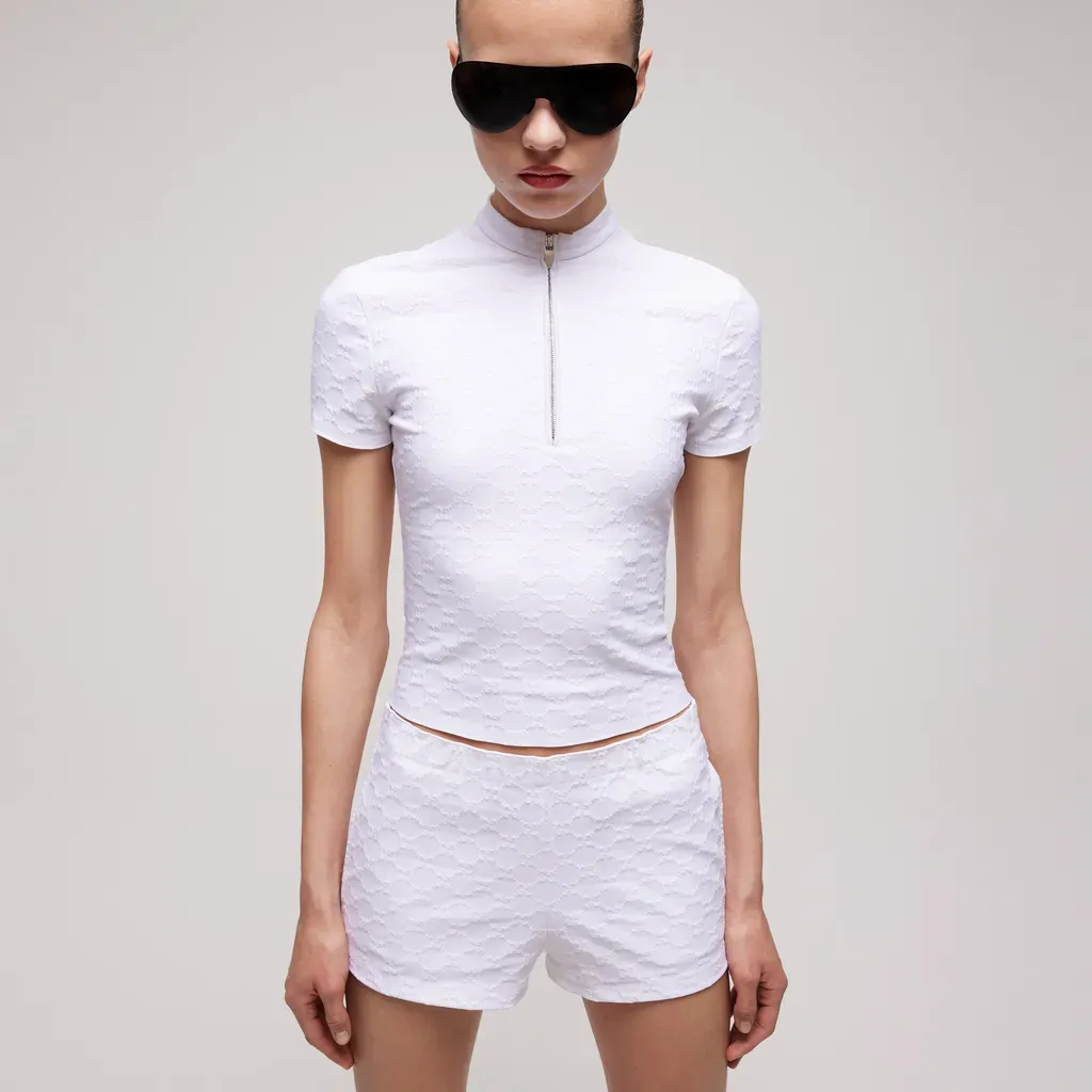 Gg Jersey Jacquard T-Shirt