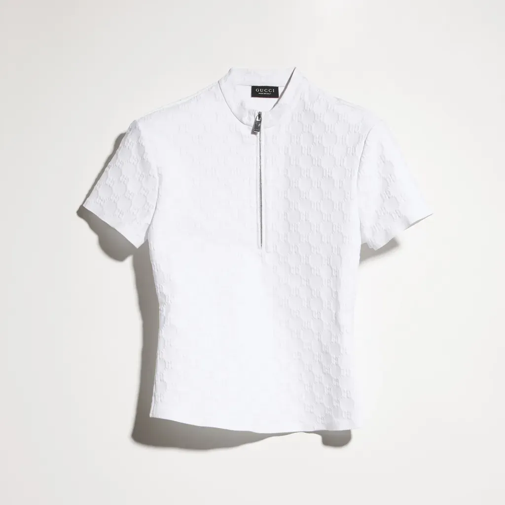Gg Jersey Jacquard T-Shirt
