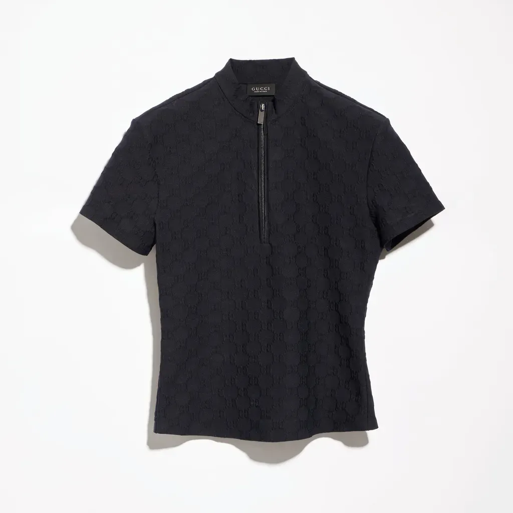 Gg Jersey Jacquard T-Shirt