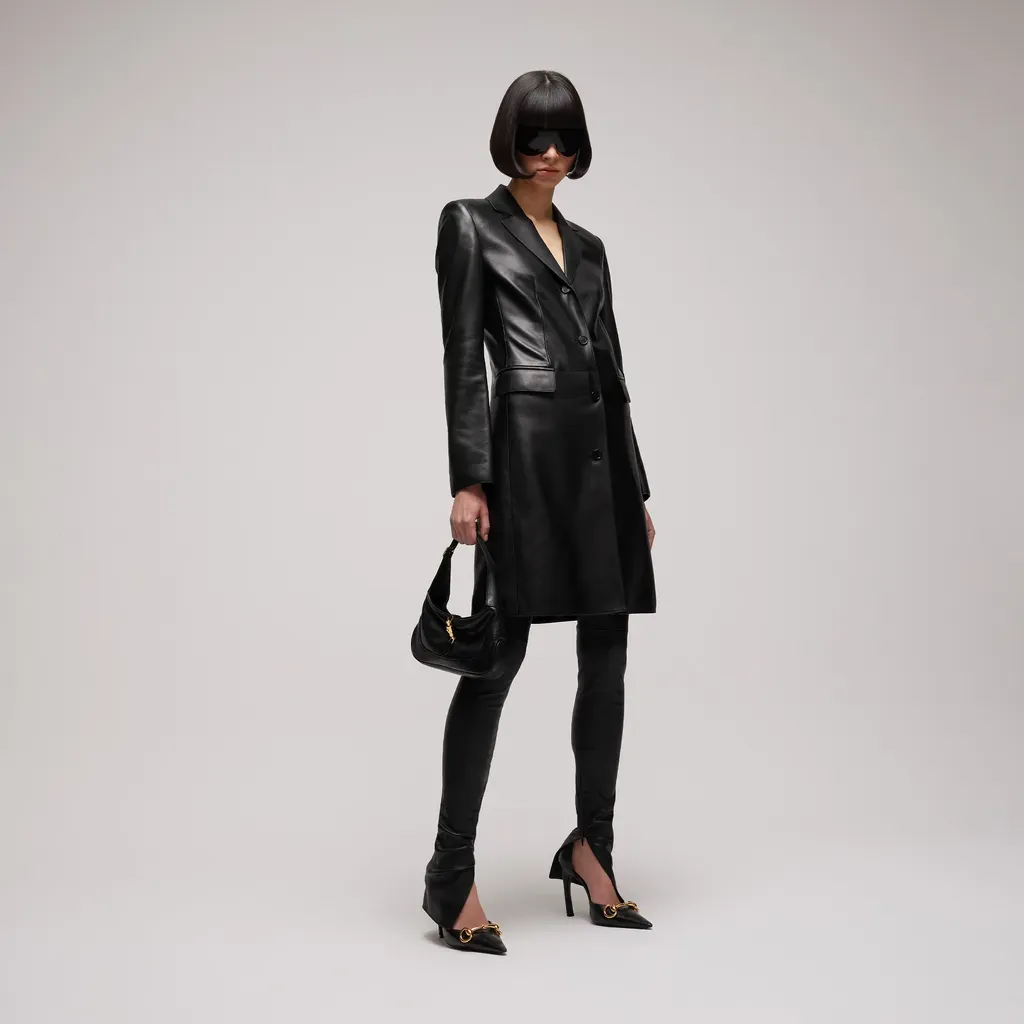 Soft Leather Coat