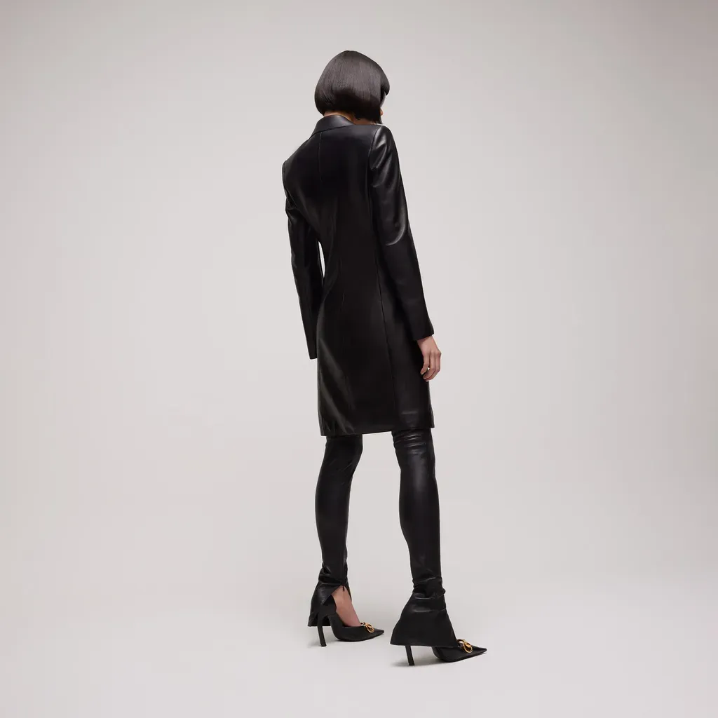 Soft Leather Coat
