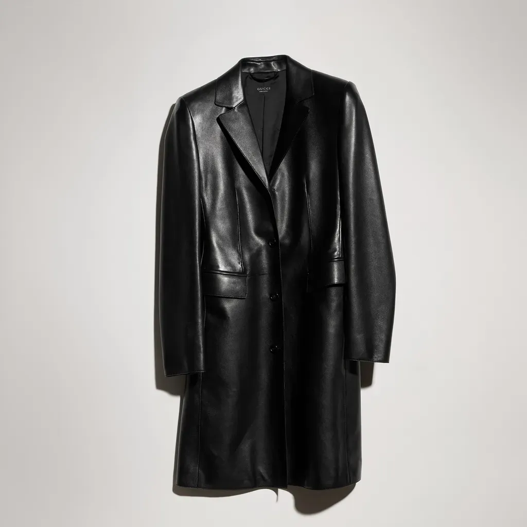 Soft Leather Coat